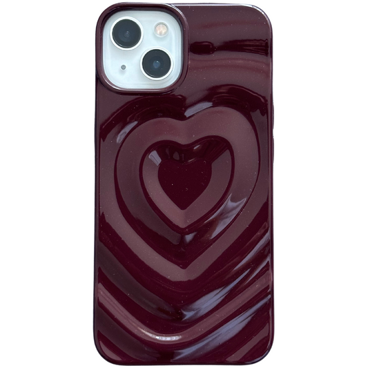 Burgundy CHERRY iPhone Case